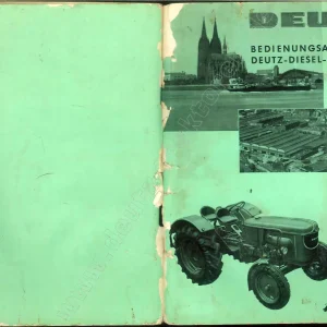 Deutz Schlepper D40 D40S Service Manual
