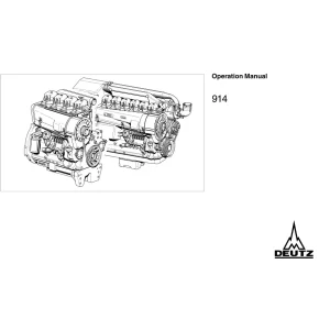 Deutz 914 Operators Manual