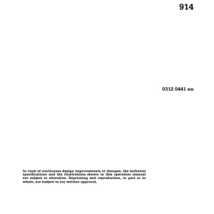 Deutz 914 Service Manual