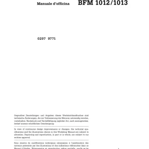 Deutz Bfm 1012 1013 Service Manual