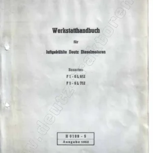 Deutz Fl612 Fl712 Service Manual