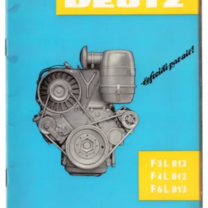 Deutz F346L812 Operators Manual