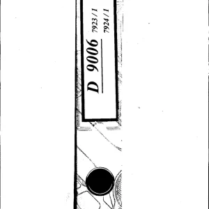 Deutz Fahr D9006 Parts Manual