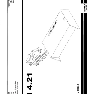 Deutz Fahr Sm 4.21 Parts Manual