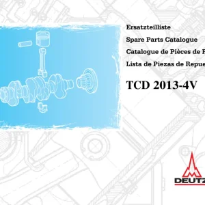 Deutz Td Tcd 2013 4V 2013 Parts Manual