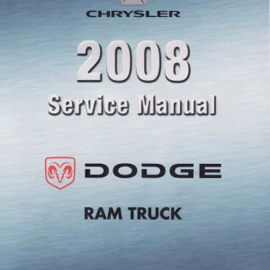 Dodge Ram 2008 2008 Service Manual