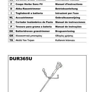Dolmar Dur365U Operators Manual