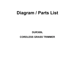 Dolmar Dur369L Eu1 Parts Manual