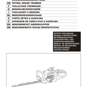 Dolmar Eh6000W Operators Manual