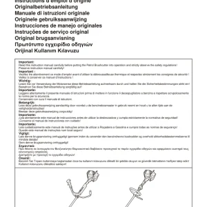 Dolmar Em3400U Operators Manual