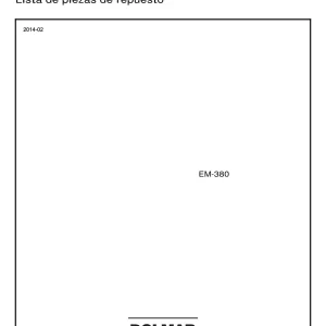 Dolmar Em380 Parts Manual