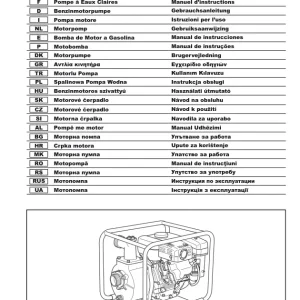 Dolmar Ew2050H 2050 Operators Manual