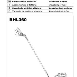 Dolmar Hl360 Operators Manual