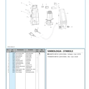 Dolmar Hw101 Parts Manual