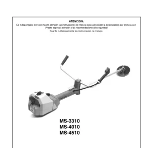 Dolmar Ms4010 Es Operators Manual