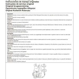 Dolmar Ms4300.4R Operators Manual