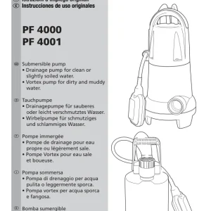 Dolmar Pf 4001 Operators Manual