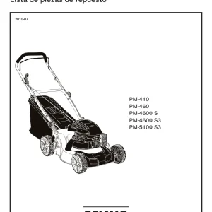 Dolmar Pm410 Parts Manual