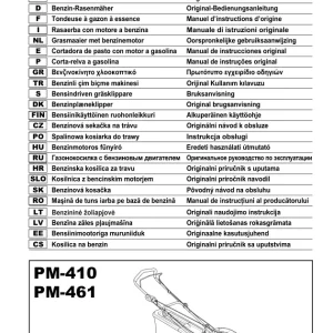 Dolmar Pm410 Operators Manual