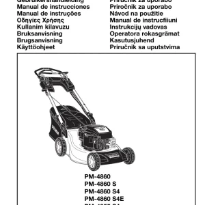 Dolmar Pm4860S Operators Manual