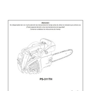 Dolmar Ps311Th Operators Manual