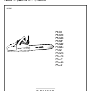 Dolmar Ps410 Parts Manual