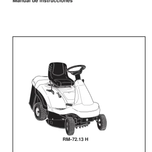 Dolmar Rm72.13Es Operators Manual
