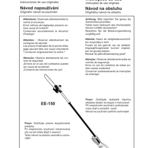 Dolmar Ee150 Operators Manual