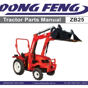 DongFeng Zb25 Parts Manual