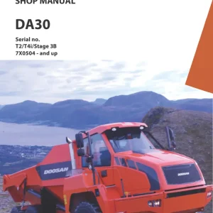 Bomag Doosan Da30 2017 Service Manual