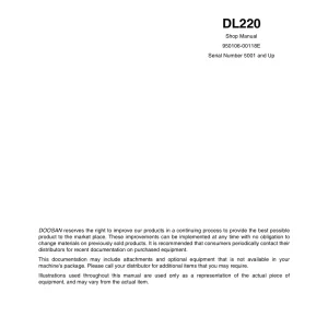Doosan Dl220 Service Manual