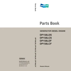 Doosan Dp158 Parts Manual