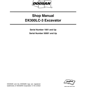 Bomag Doosan Dx300 Lc3 2011 Service Manual