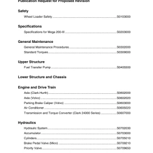Doosan M200 3 Service Manual