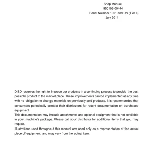 Doosan Sd200 Service Manual