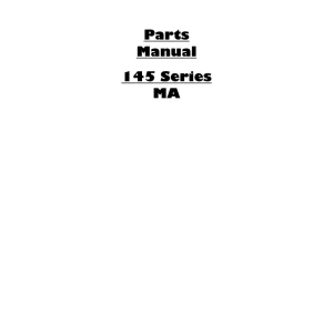 Dowdeswell 145 Ma Parts Manual