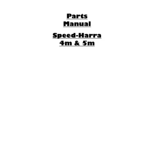 Dowdeswell Harra 4 5 M Parts Manual