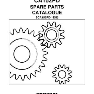 Dynapac Ca152Pd Parts Manual