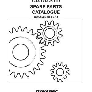 Dynapac Ca152Std Parts Manual