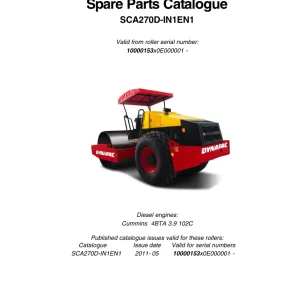 Dynapac Ca270 Parts Manual