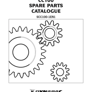 Dynapac Cc100 Asphalt Parts Manual
