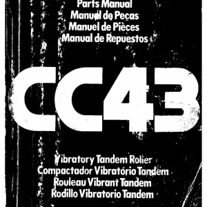 Dynapac Cc43 Asphalt Parts Manual