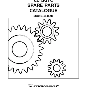 Dynapac Cc501C Asphalt Parts Manual