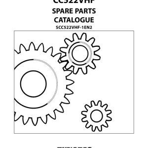 Dynapac Cc522Vhf Asphalt Parts Manual