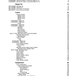 Dynapac Cp274 Parts Manual