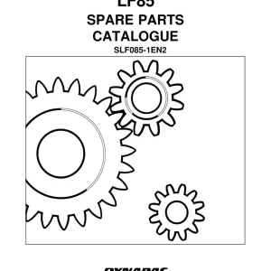 Dynapac Lf85 Parts Manual
