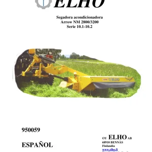 Elho Arrow Nm 2800 3200 10.1 10.2 Operators Manual