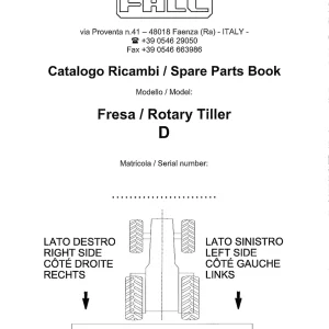 Falc D Parts Manual