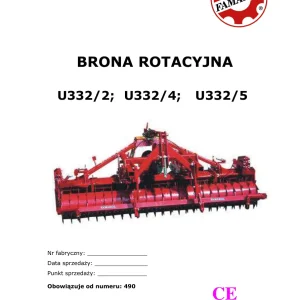 Famarol U332 Parts Manual