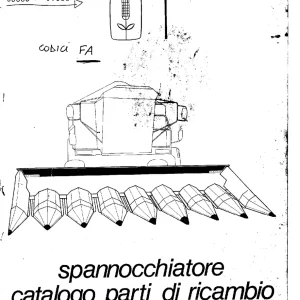 Fantini Spannocchiatori Cornhead Parts Manual